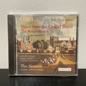 Harry Christophers Sixteen The Kings Musick CD NEW SEALED Classical England 2006